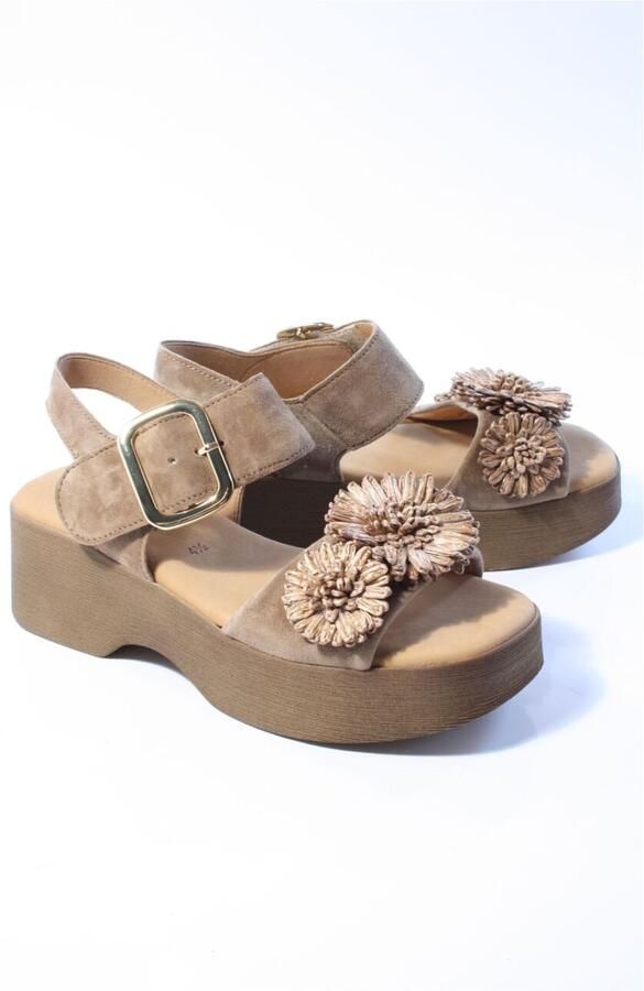 Gabor Sandalen taupe Suède - Foto 6