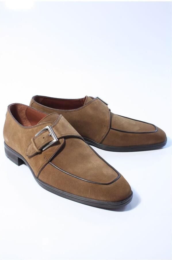 Greve Heren gespschoenen bruin