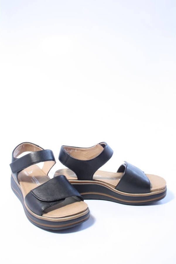 Hartjes Dames sandalen zwart