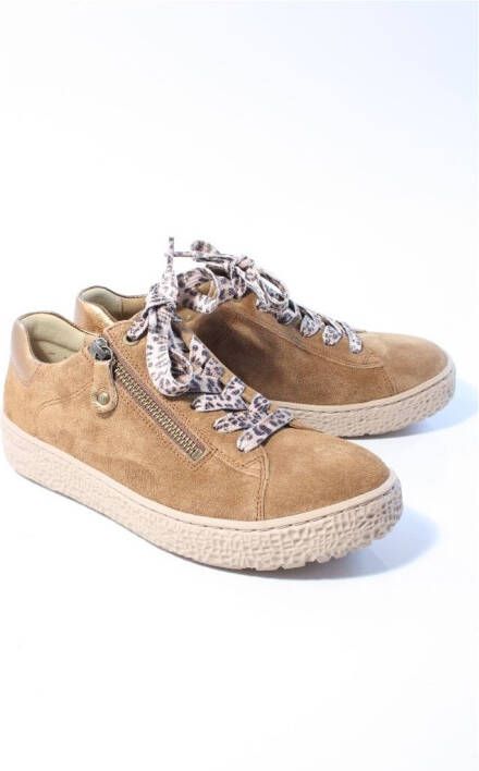Hartjes Dames sneakers cognac