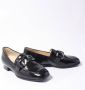 Hassi-A Hassia Instappers Dames Instapschoenen Damesschoenen Suède 300847 lak Zwart - Thumbnail 4