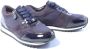HASSIA Lage Sneakers Dames 302035 Maat: 42 5 Materiaal: Suède Kleur: Blauw - Thumbnail 3
