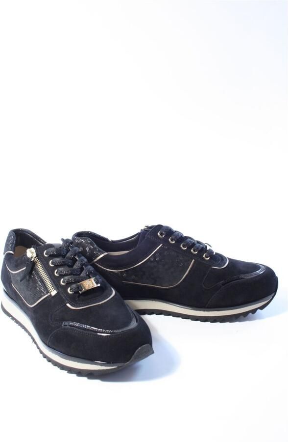 Hassi-A Hassia zwarte suède dames sneakers - Foto 2
