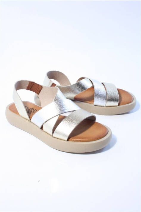Hee Dames sandalen brons