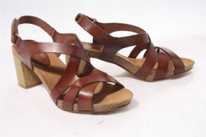 Hee Dames sandalen bruin