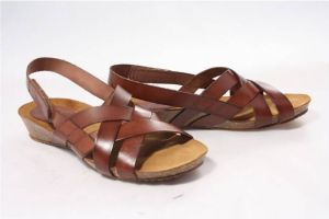 Hee Dames sandalen bruin