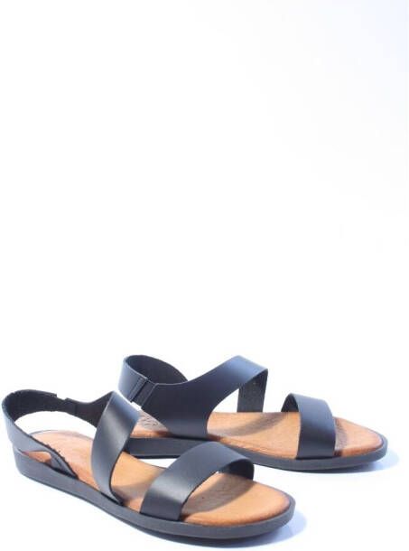 Hee Dames sandalen zwart