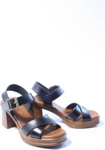 Hee sandalen zwart