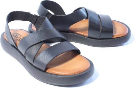 Hee Dames sandalen zwart