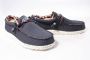 Floris van Bommel Suède Lage sneakers 16397 sue Blauw - Thumbnail 8