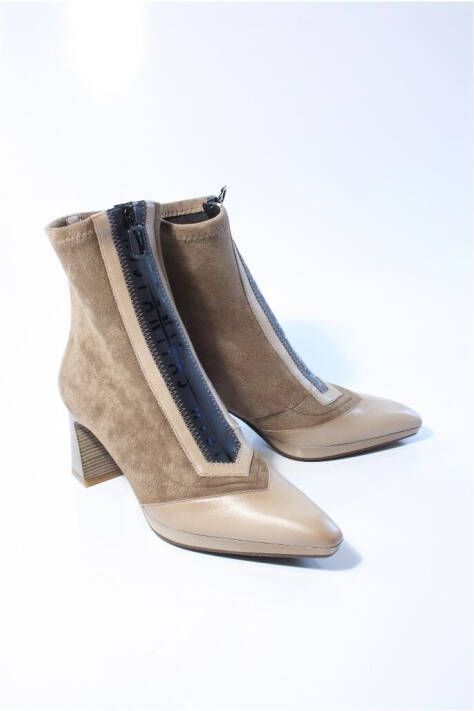 Hispanitas Dames enkellaars taupe