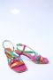 Hispanitas Multi Color Leren Jurk Sandalen Multicolor Dames - Thumbnail 3