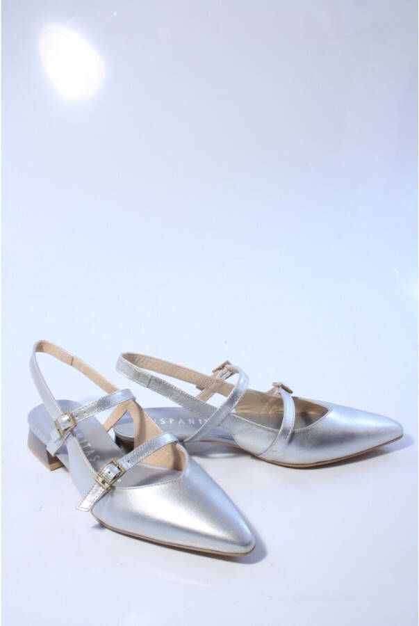 Hispanitas Dames slingback zilver