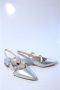 Hispanitas Mary Jane Ballerina Zilver - Thumbnail 2