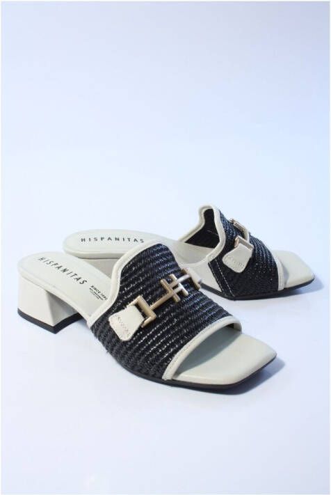 Hispanitas Dames slippers zwart