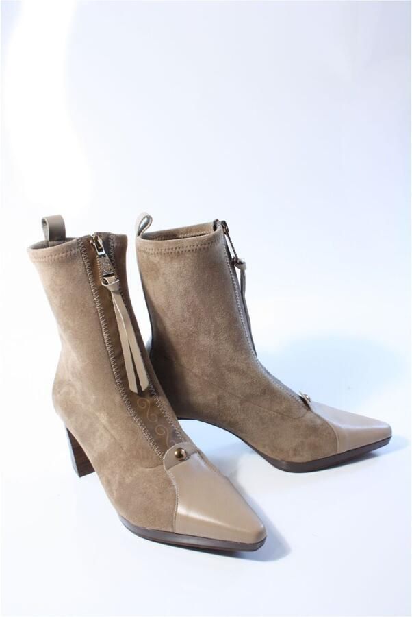 Hispanitas HI265085 Taupe enkellaarsje - Foto 2