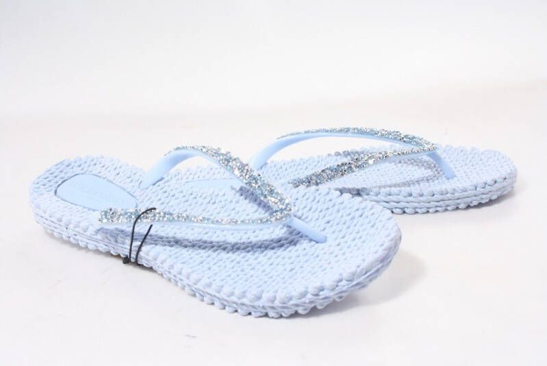 Ilse Jacobsen Slippers met grove glitter CHEERFUL03G 658 Bluebell Blue Bell - Foto 3