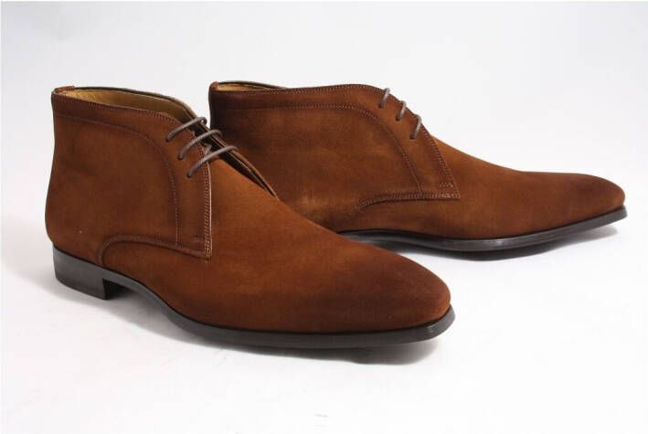 Magnanni Heren boots gekleed cognac