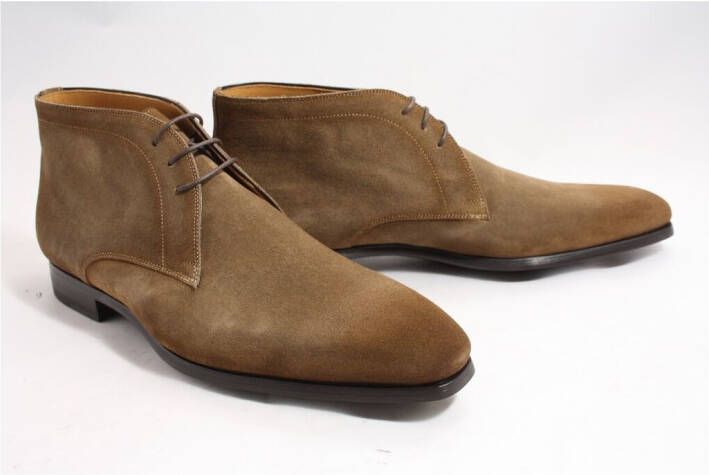 Magnanni Heren boots gekleed taupe