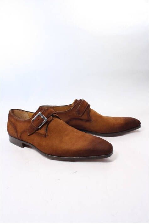 Magnanni Heren gespschoenen cognac