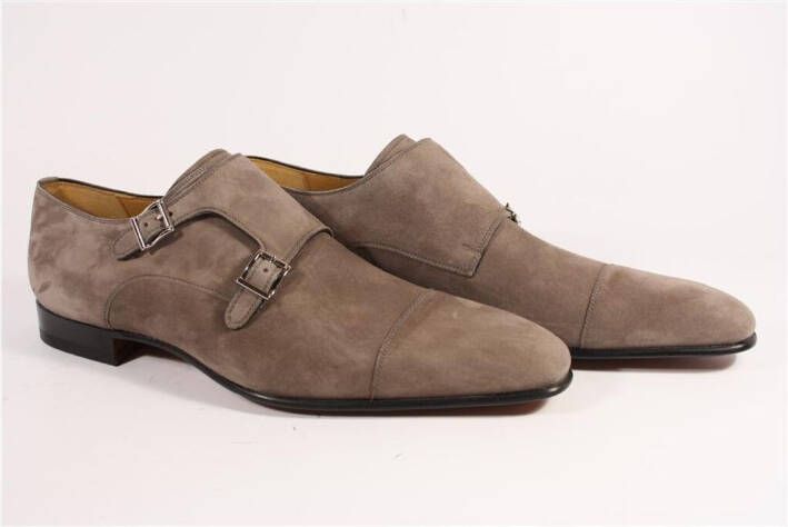 Magnanni Heren gespschoenen grijs