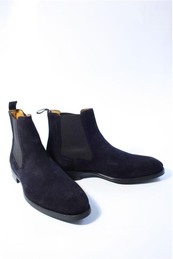 MAGNANNI Chelsea Boots Heren 26319 Suède Blauw - Foto 5