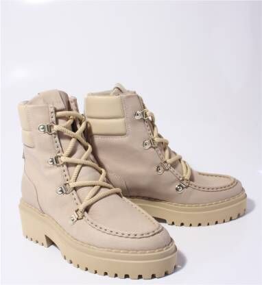 Nubikk Dames biker boots taupe