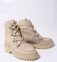 Nubikk Dames Synthetische Veterschoenen Beige Dames - Thumbnail 4