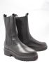 Winterwit Combat Boots Fae Adams Chelsea boots Enkellaarsjes Dames Zwart - Thumbnail 2