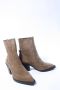 Nubikk Bruine Liv Boa Enkellaarsjes Brown Dames - Thumbnail 4
