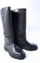 NUBIKK Biker Boots Dames Frankie Lynn Maat: 40 Materiaal: Leer Kleur: Zwart - Thumbnail 4
