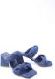 Nubikk Pumps & high heels Triangle Twist in blauw - Thumbnail 3