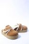 NUBIKK Pantoffels Dames Teddy Chunky Fur Maat: 39 Materiaal: Suède Kleur: Cognac - Thumbnail 4