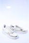 Nubikk Roque Road Wave Women White Gold Lage sneakers - Thumbnail 1