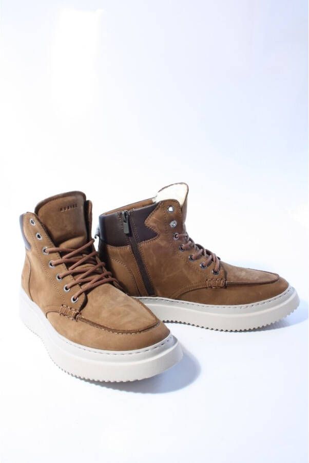 Nubikk Heren boots sportief cognac