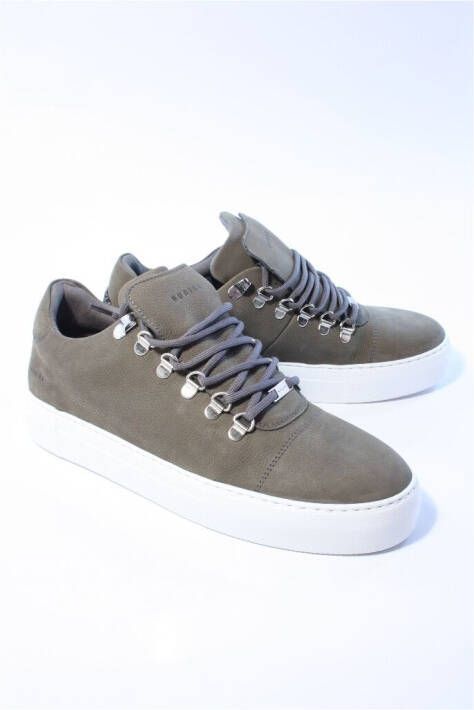 NUBIKK Lage Sneakers Heren Jagger Classic Nubuck Grijs - Foto 7