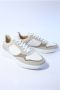 NUBIKK Lage Sneakers Heren Rock Road Wave Maat: 46 Materiaal: Suède Kleur: Wit - Thumbnail 4