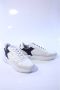 Nubikk Roque Road Wave Men White Leather Navy Lage sneakers - Thumbnail 6