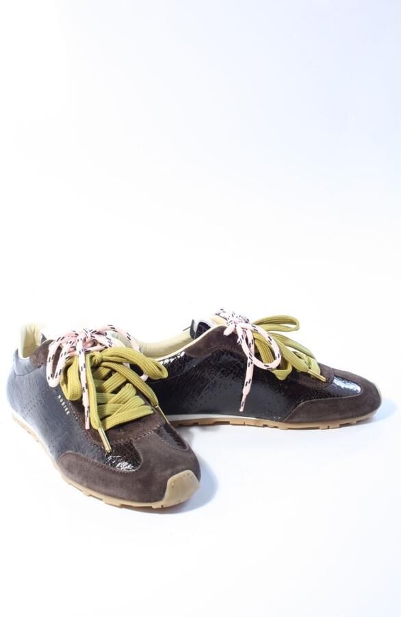 NUBIKK Lage Sneakers Dames Billy Lou Maat: 41 Materiaal: Leer Kleur: Bruin - Foto 3