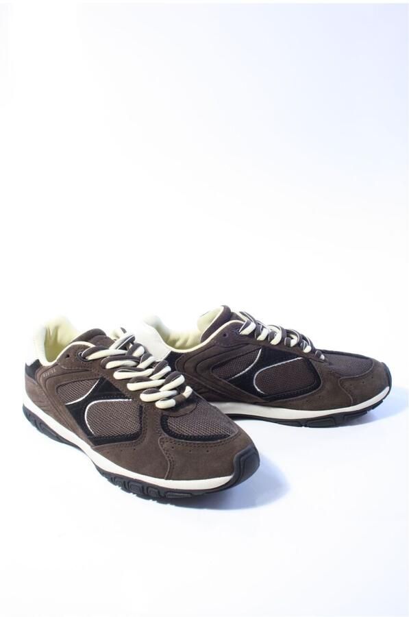 Nubikk suède sneakers donkerbruin - Foto 2