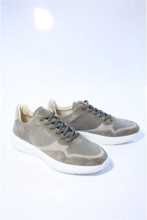 NUBIKK Lage Sneakers Heren Rock Road Wave Maat: 46 Materiaal: Suède Kleur: Groen - Foto 4