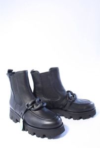 Paul green Dames biker boots zwart