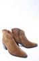 Paul Green 8110 Enkellaarsjes Enkelboots met rits Dames Cognac - Thumbnail 3