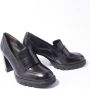 Paul Green Pumps slip-on shoe block heel lage schoen with side stretch insert - Thumbnail 12