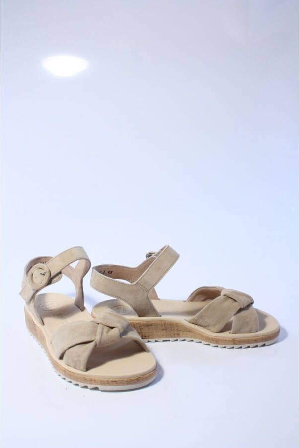 Paul Green 6059 Volwassenen Platte sandalen Wit beige - Foto 4