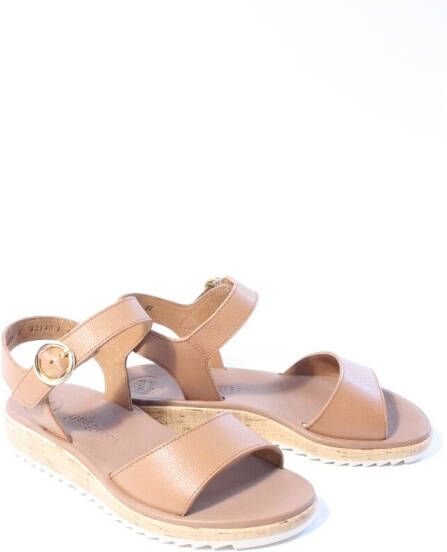 Paul green Dames sandalen cognac
