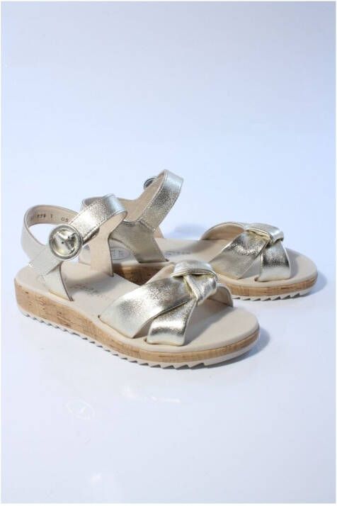 Paul green Dames sandalen goud