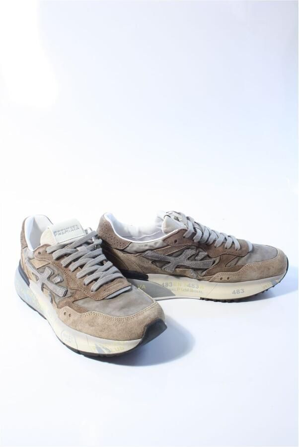 Premiata Mick Sneakers Heren Bruin - Foto 3