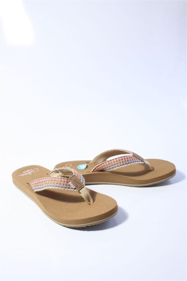 Reef Baja Elena CJ7336 brown pink multi bruin - Foto 7