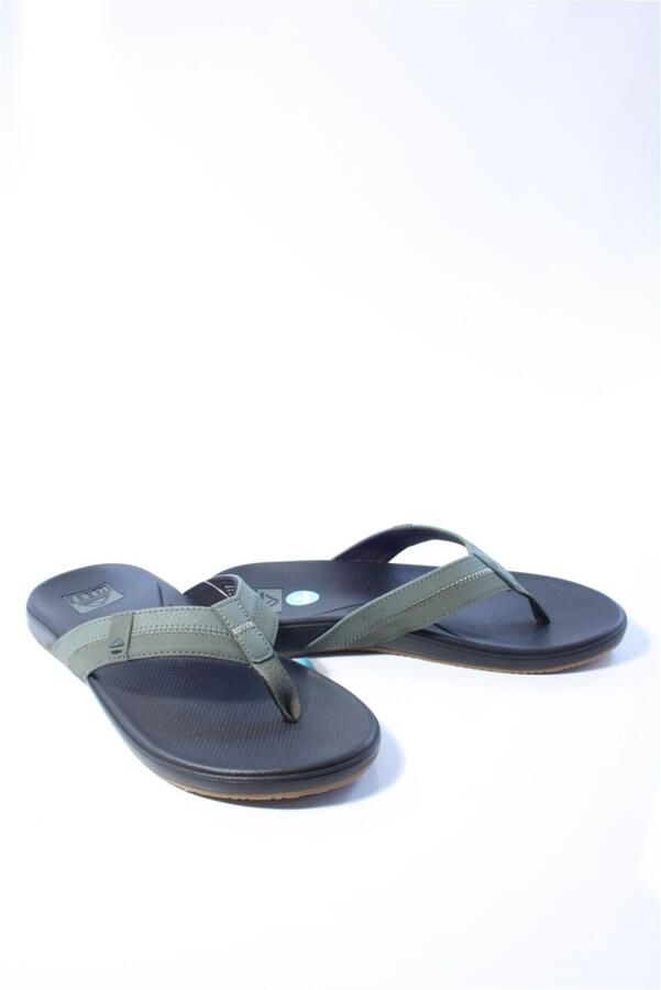 Reef Cushion Phantom 2.0 Olive Gum Heren Slippers Zwart Olijfgroen - Foto 20